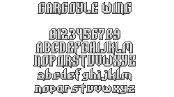 GargoyleWingFont
