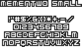 MementwoSmallFont